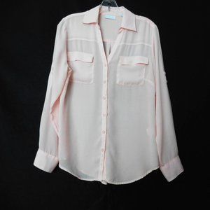 New York & Company Pink Shirt